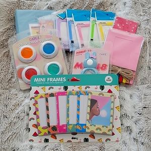 Mini stax 8/7 lens, frames, photo album